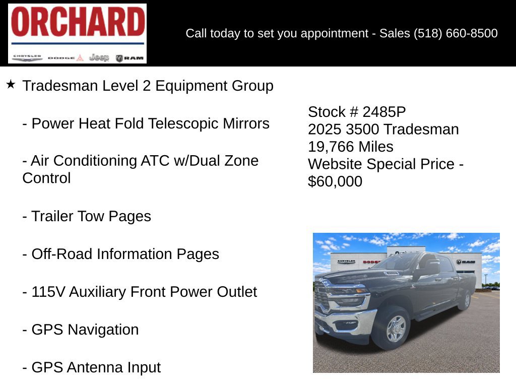 Used 2025 RAM 3500 Tradesman AWD/4WD image 11