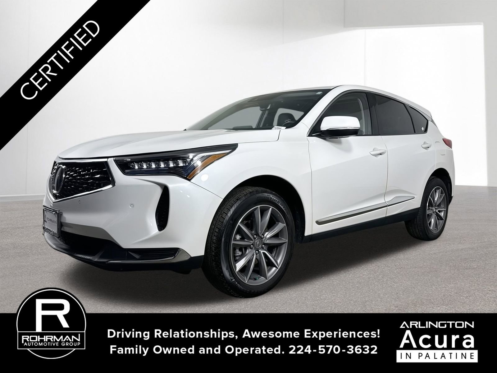 Certified 2023 Acura RDX w/ Technology Package