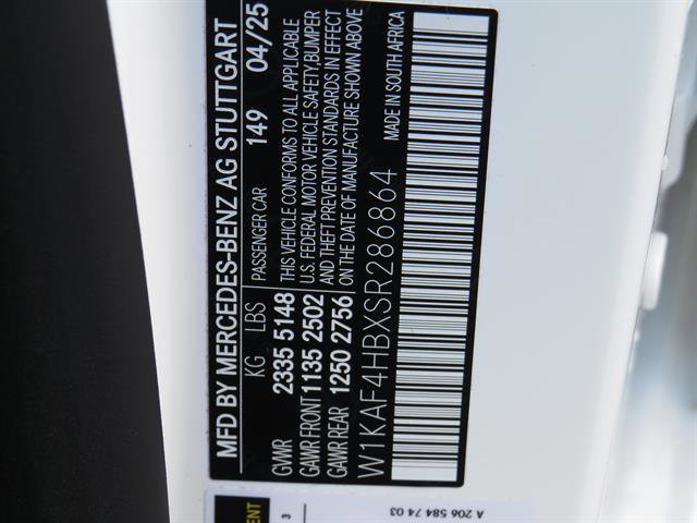 Certified 2025 Mercedes-Benz C 300 4MATIC Sedan image 8
