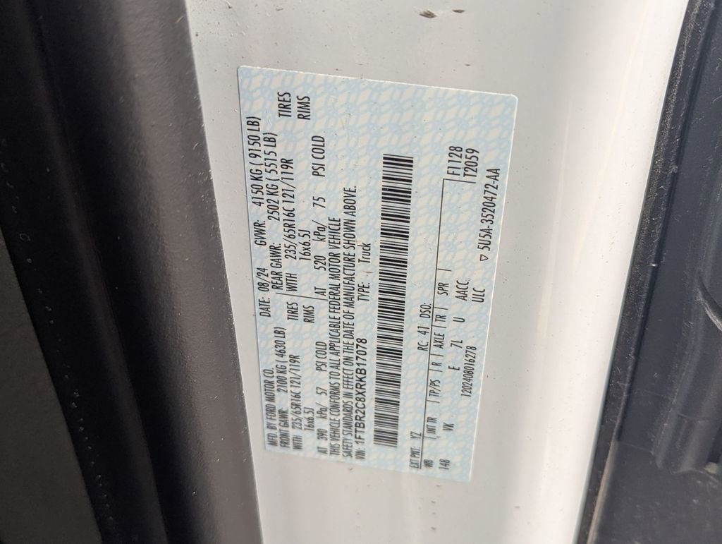 New 2024 Ford Transit 250 148 Medium Roof Extended AWD image 13