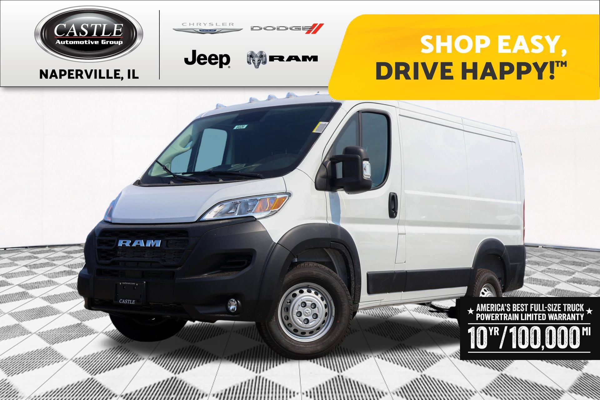 New 2026 RAM ProMaster 1500 w/ Convenience Group