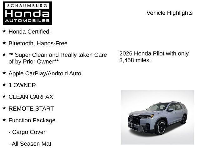 Certified 2026 Honda Pilot Touring image 14