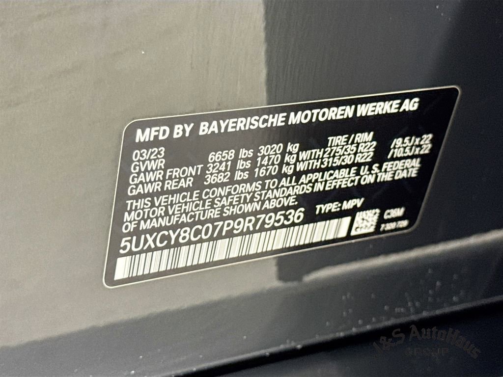 Used 2023 BMW X6 M50i w/ Executive Package AWD/4WD image 41