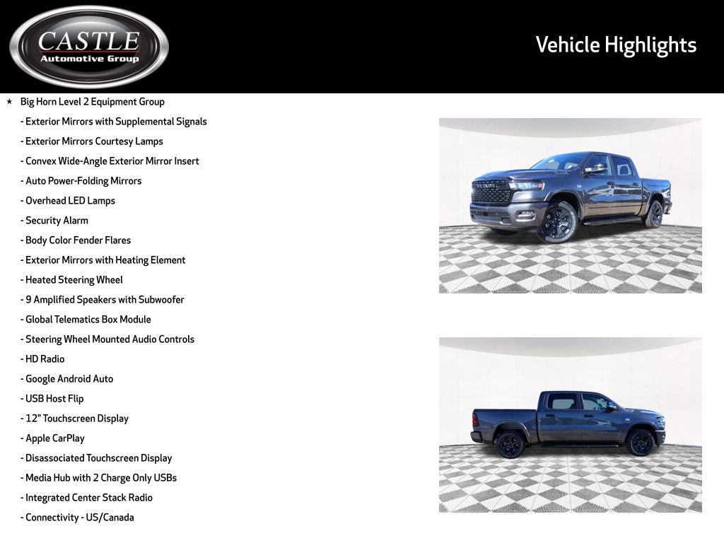 New 2026 RAM 1500 Big Horn AWD/4WD image 7