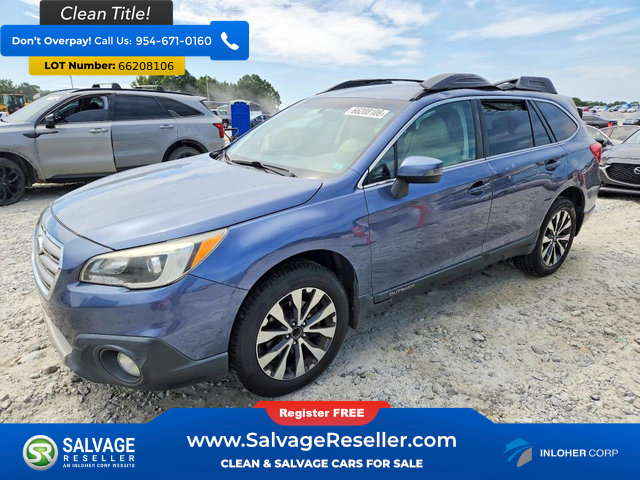 Used 2015 Subaru Outback 2.5i Limited