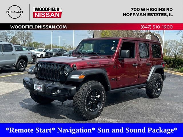 Used 2021 Jeep Wrangler Unlimited Sport image 1