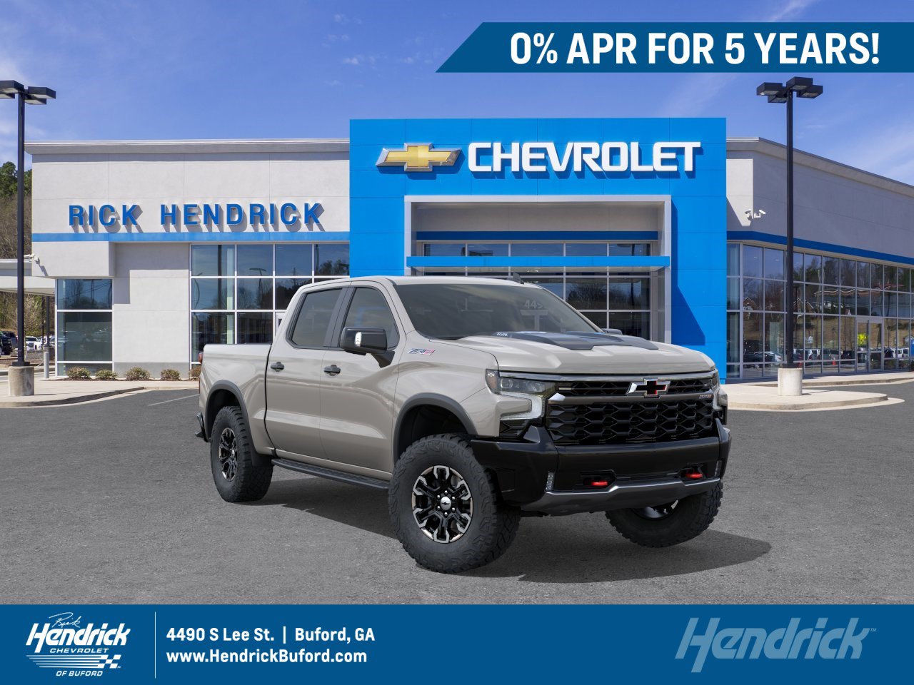 New 2026 Chevrolet Silverado 1500 ZR2 AWD/4WD image 1