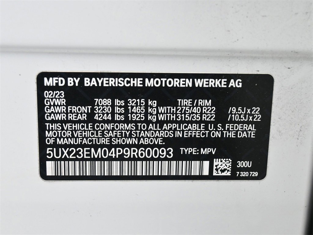 Used 2023 BMW X7 xDrive40i w/ Executive Package image 26