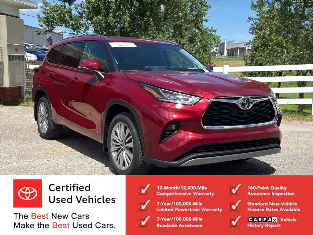 Certified 2026 Toyota Highlander Platinum