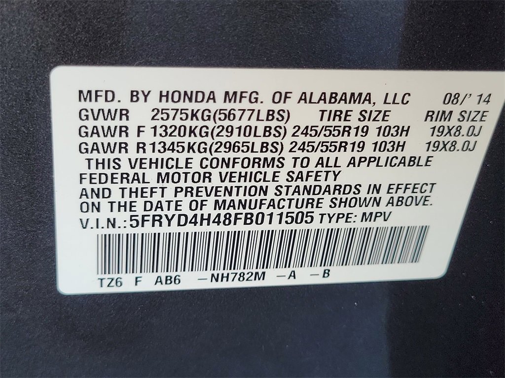 Used 2015 Acura MDX 3.5L Technology Package image 33