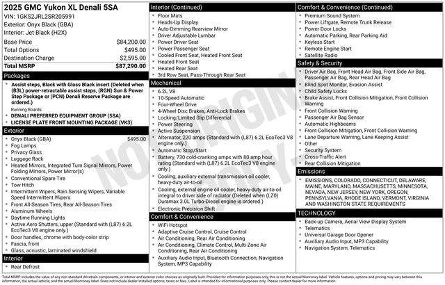 Used 2025 GMC Yukon XL Denali image 43