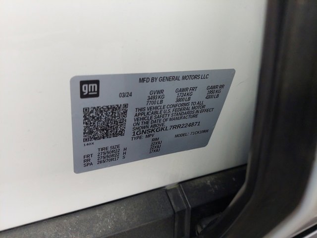 Used 2024 Chevrolet Suburban High Country image 40