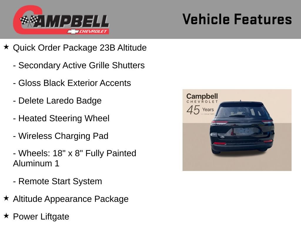 Used 2025 Jeep Grand Cherokee Altitude AWD/4WD image 10