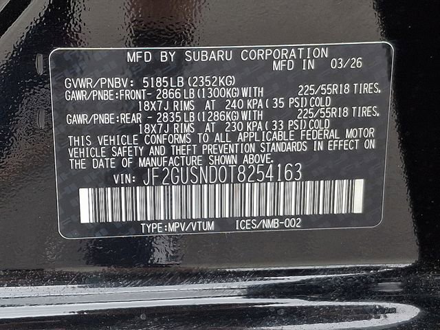 New 2026 Subaru Crosstrek 2.5i Limited AWD/4WD image 20