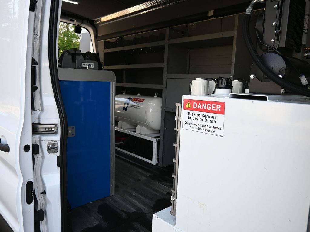 Used 2023 Ford Transit 350 148 High Roof Extended DRW w/ Upfitter Package AWD/4WD image 25