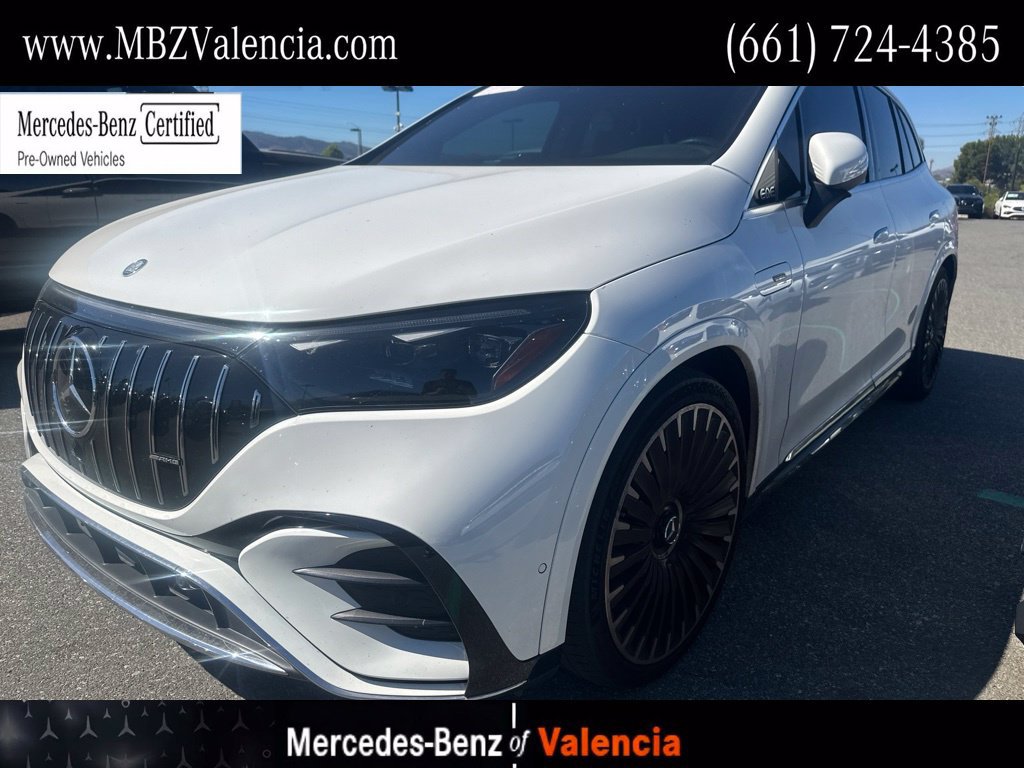 Certified 2024 Mercedes-Benz EQE AMG 4MATIC SUV image 1