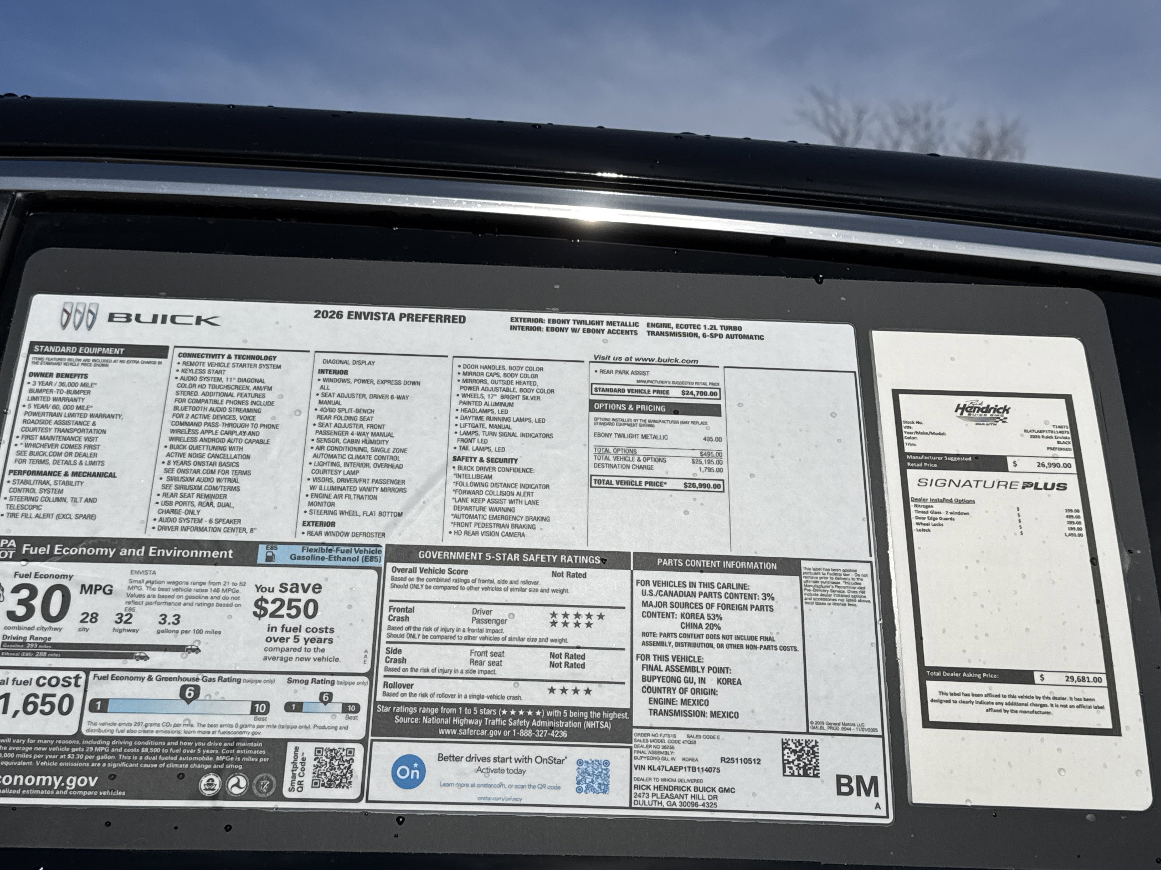 New 2026 Buick Envista Preferred image 34