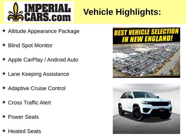 Used 2023 Jeep Grand Cherokee Altitude AWD/4WD image 8