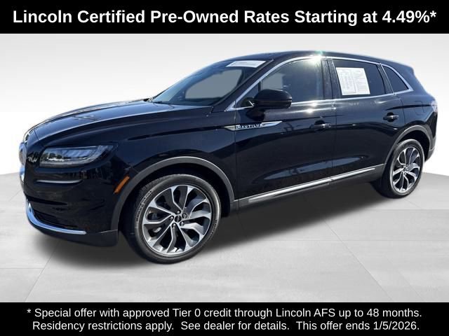 Certified 2022 Lincoln Nautilus Reserve