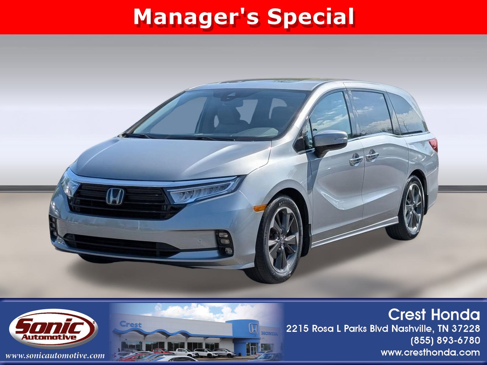 Used 2023 Honda Odyssey Elite