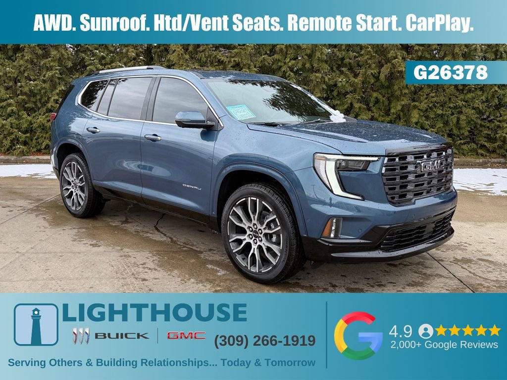 New 2026 GMC Acadia Denali Ultimate