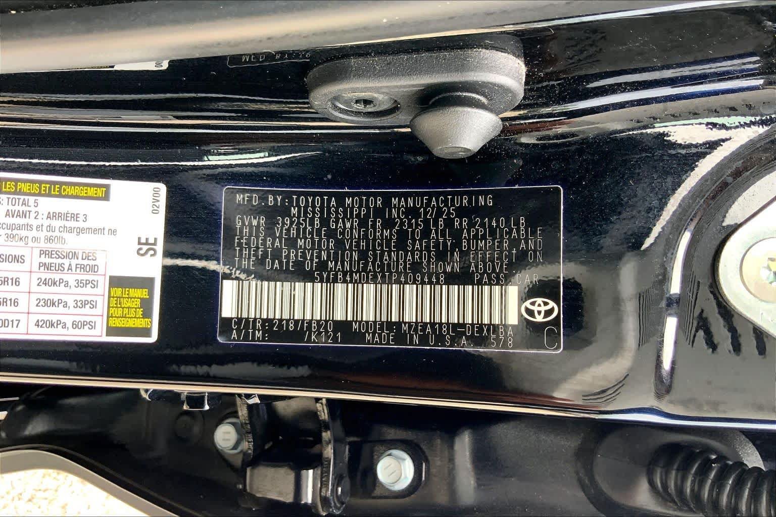 Certified 2026 Toyota Corolla LE FWD image 36