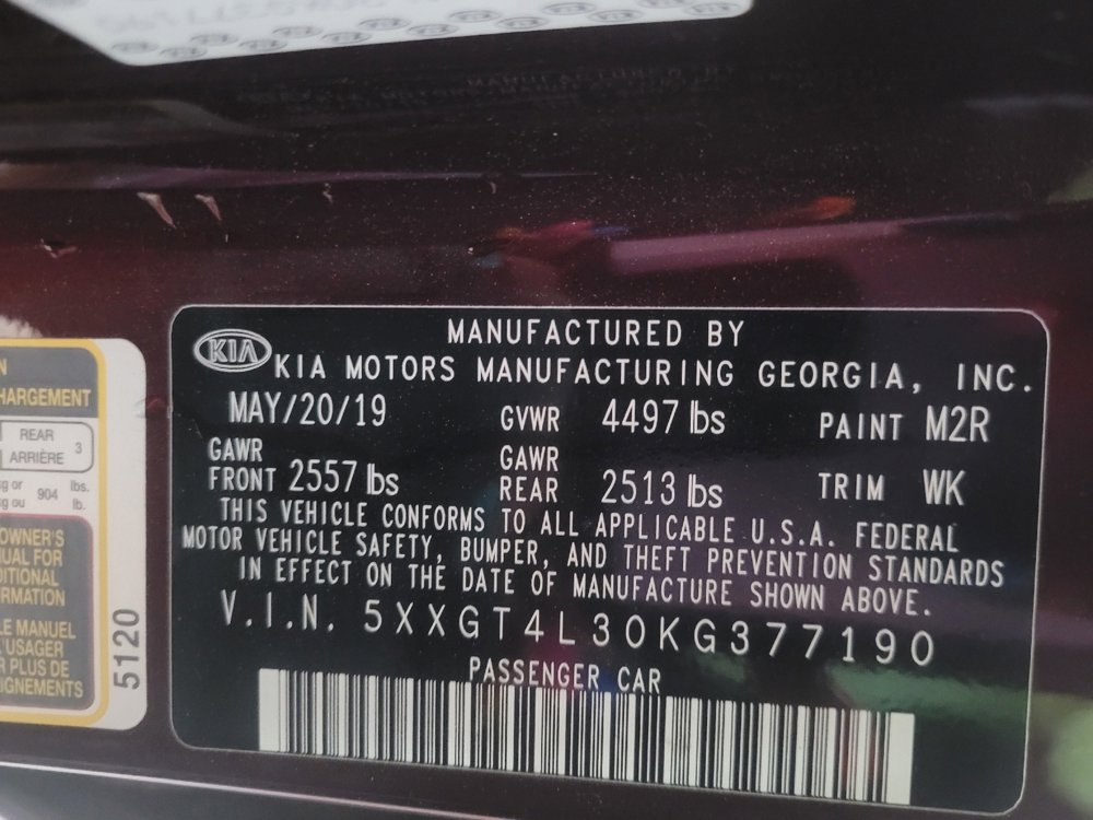 Used 2019 Kia Optima LX image 33