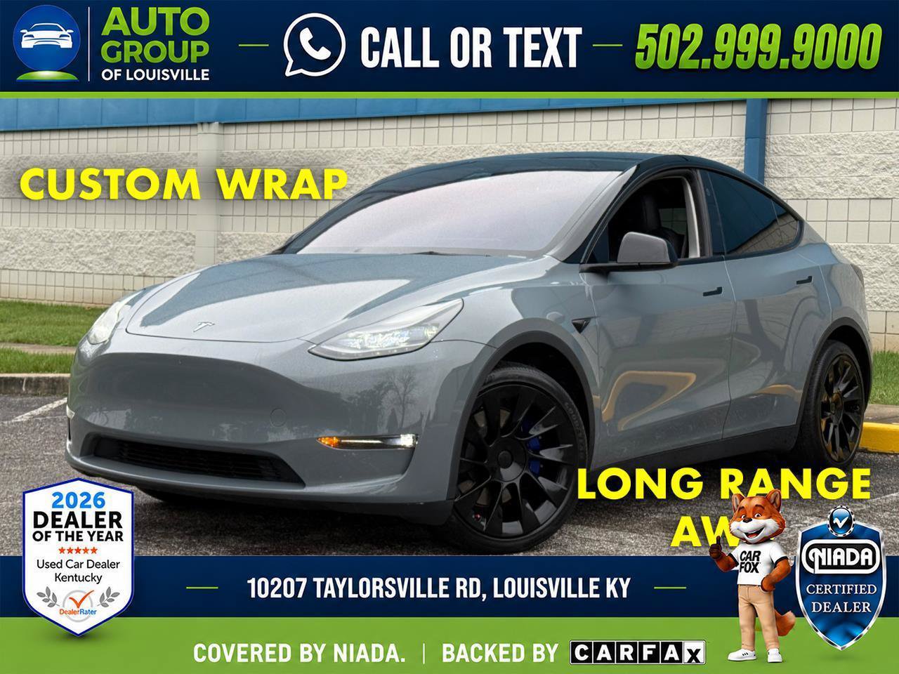 Used 2023 Tesla Model Y Long Range AWD/4WD image 1