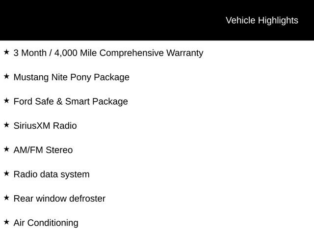 Certified 2023 Ford Mustang EcoBoost w/ Equipment Group 101A image 8