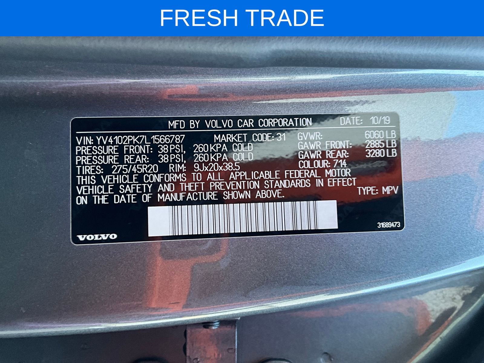 Used 2020 Volvo XC90 T5 Momentum w/ Protection Package Premier image 33