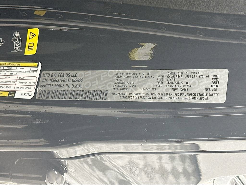 New 2026 Jeep Gladiator Mojave w/ Technology Group image 18