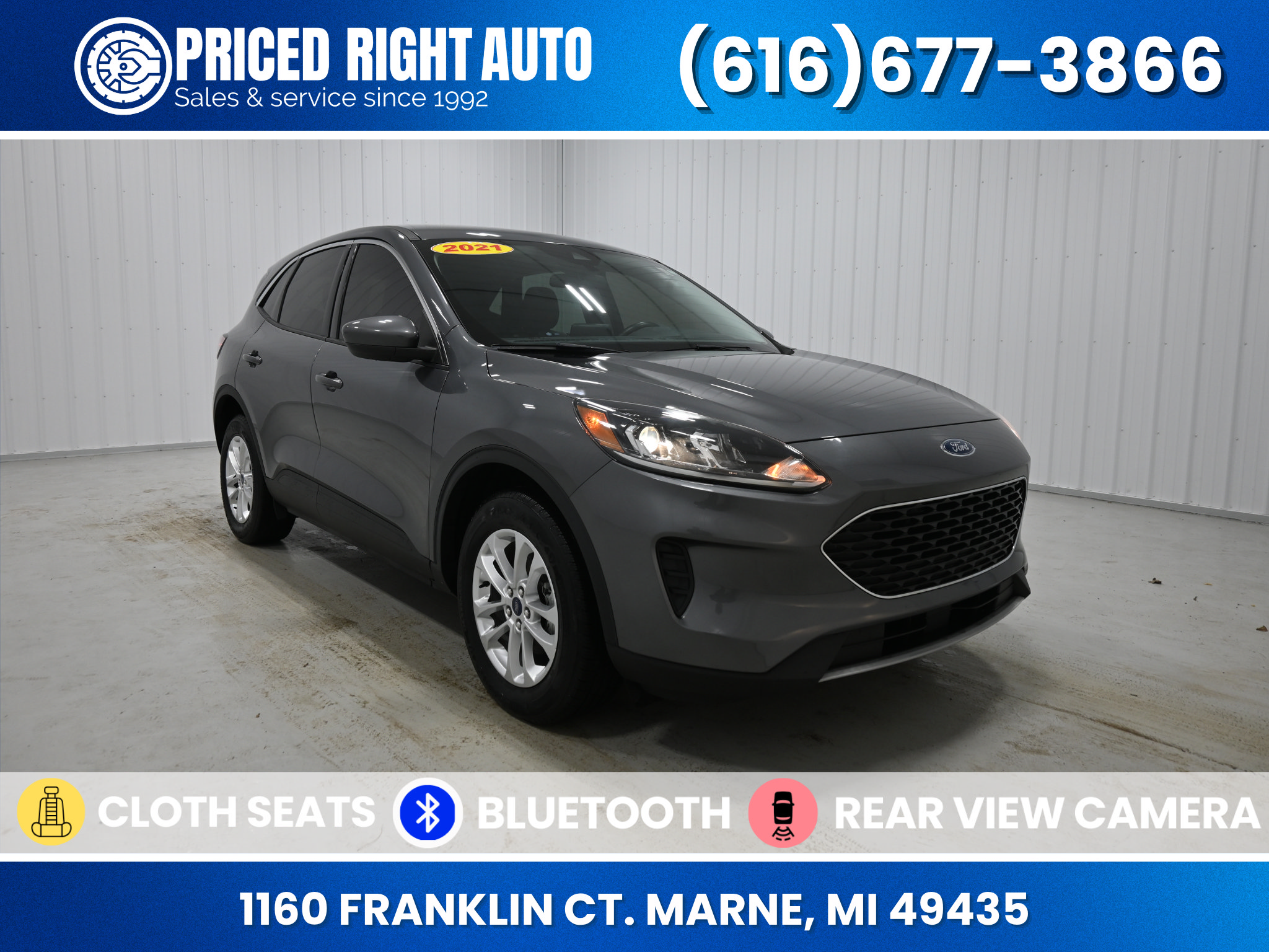 Used 2021 Ford Escape SE w/ Cold Weather Package