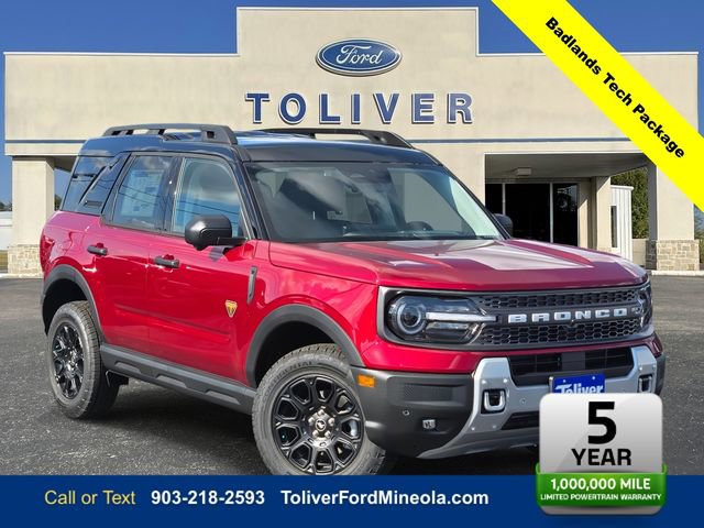 New 2025 Ford Bronco Sport Badlands w/ Badlands Tech Package AWD/4WD image 1