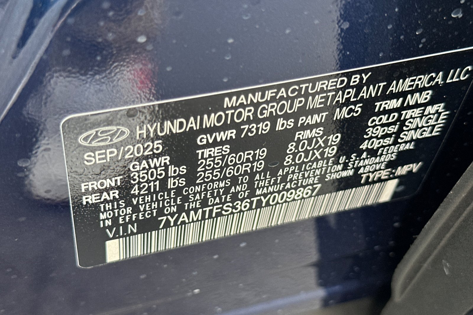 New 2026 Hyundai Ioniq 9 SE AWD/4WD image 28