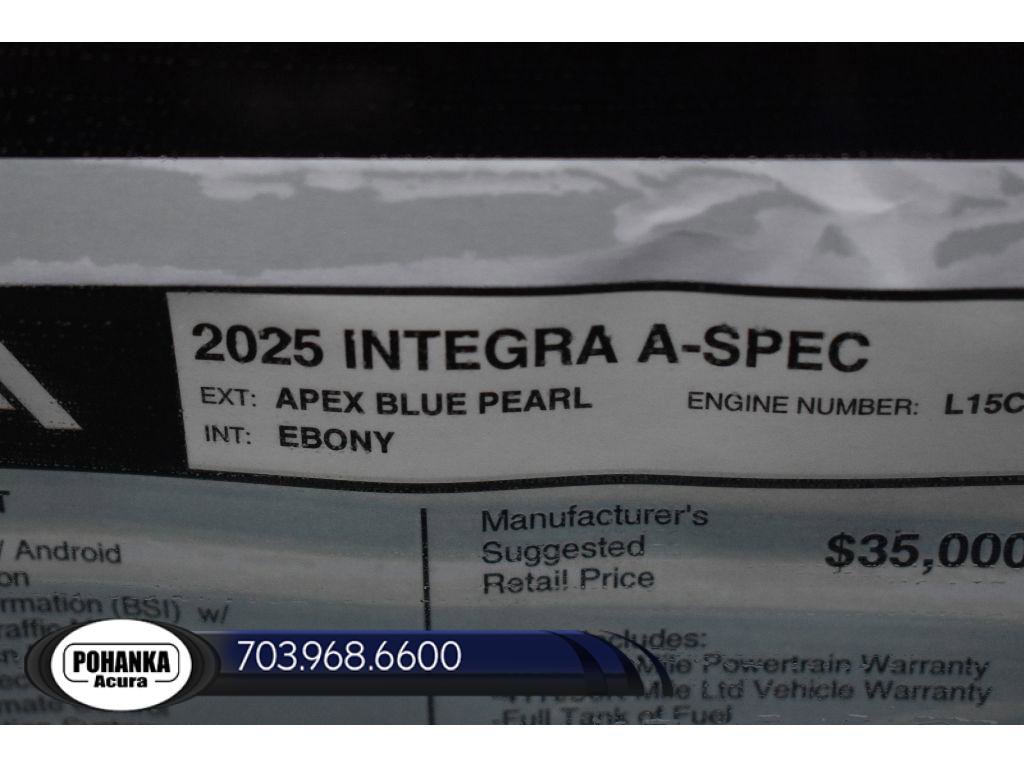 New 2025 Acura Integra A-Spec image 34