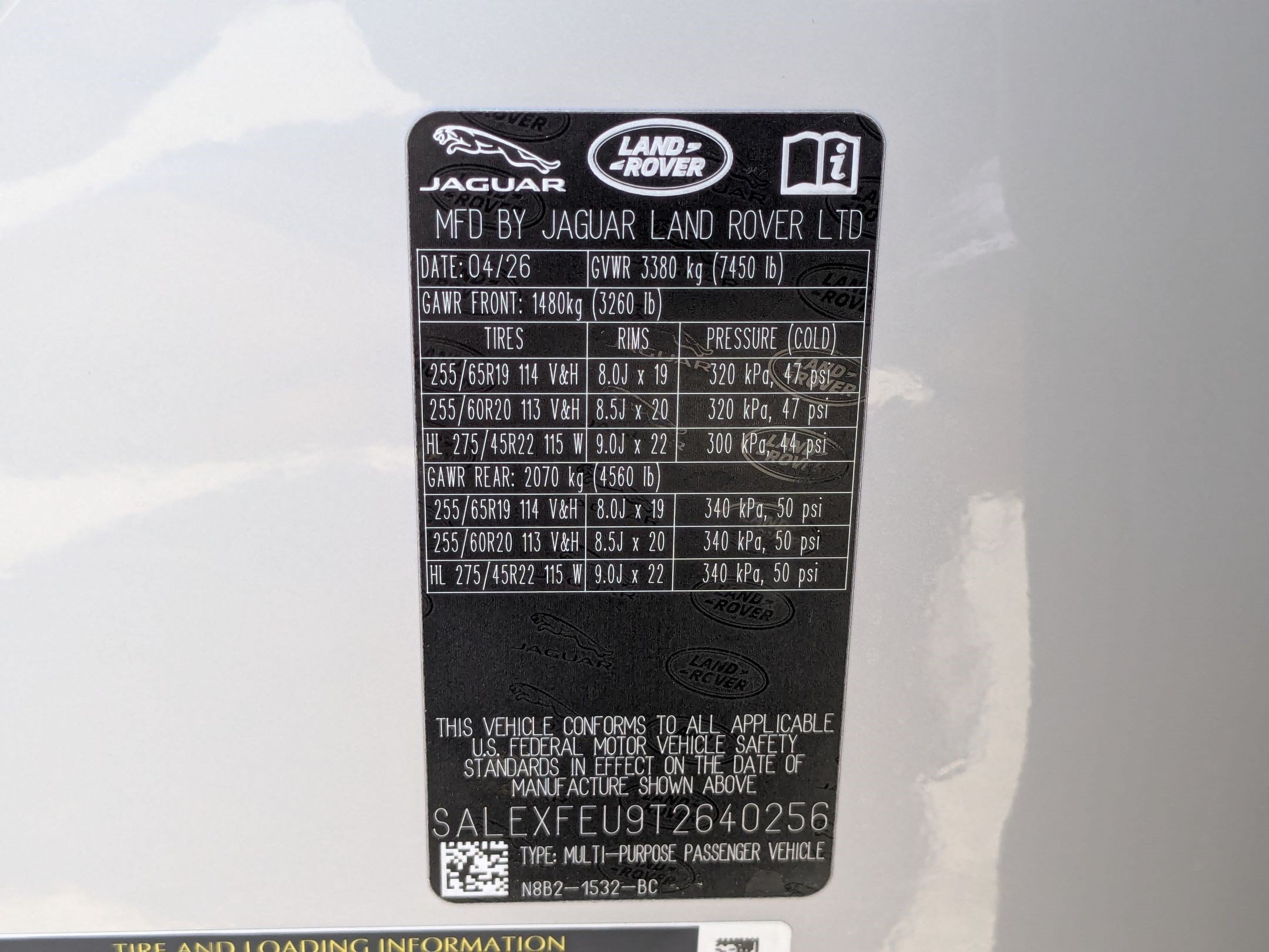 New 2026 Land Rover Defender 130 X AWD/4WD image 37