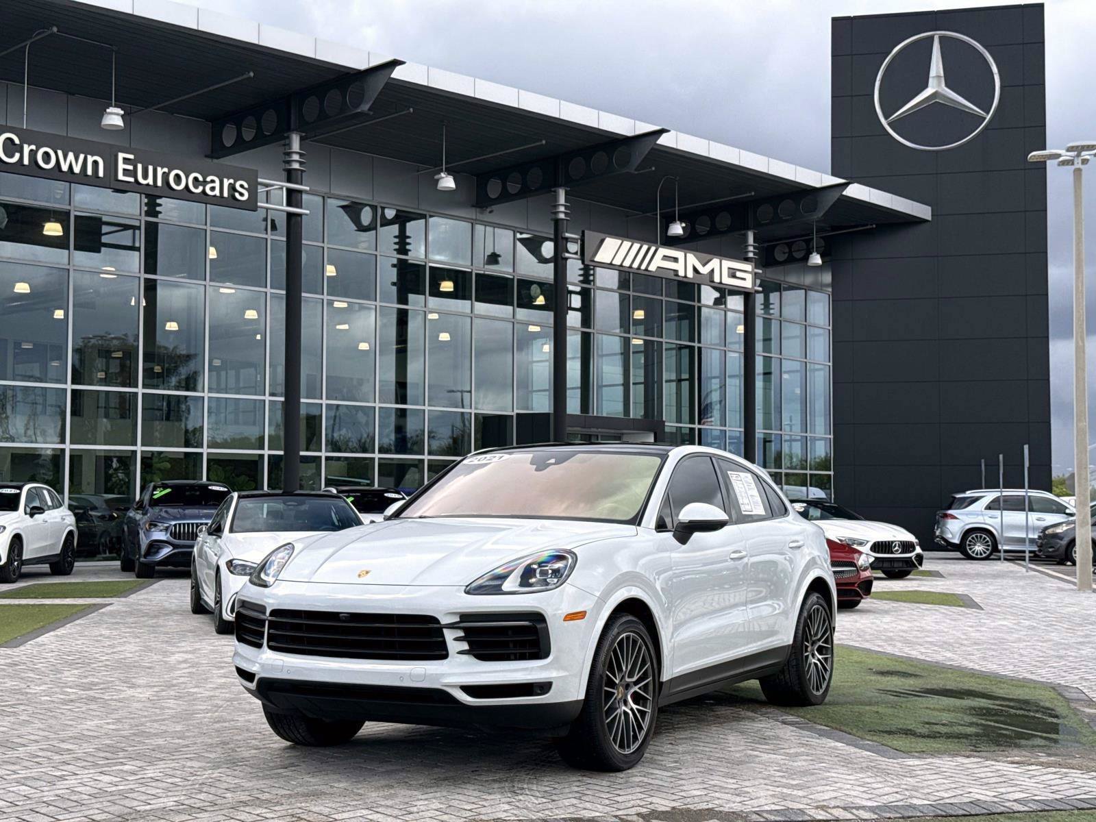 Used 2021 Porsche Cayenne Coupe w/ Premium Package AWD/4WD video 1