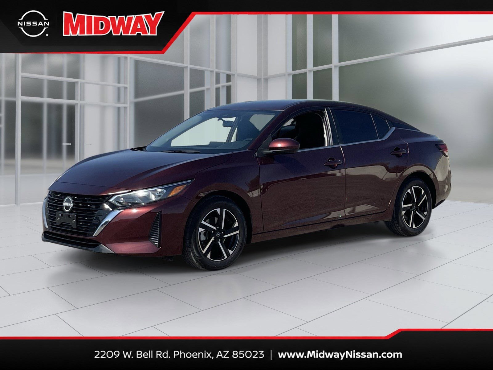 Certified 2024 Nissan Sentra SV FWD image 1