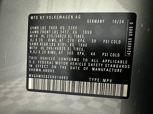 New 2025 Volkswagen ID. Buzz Pro S image 46