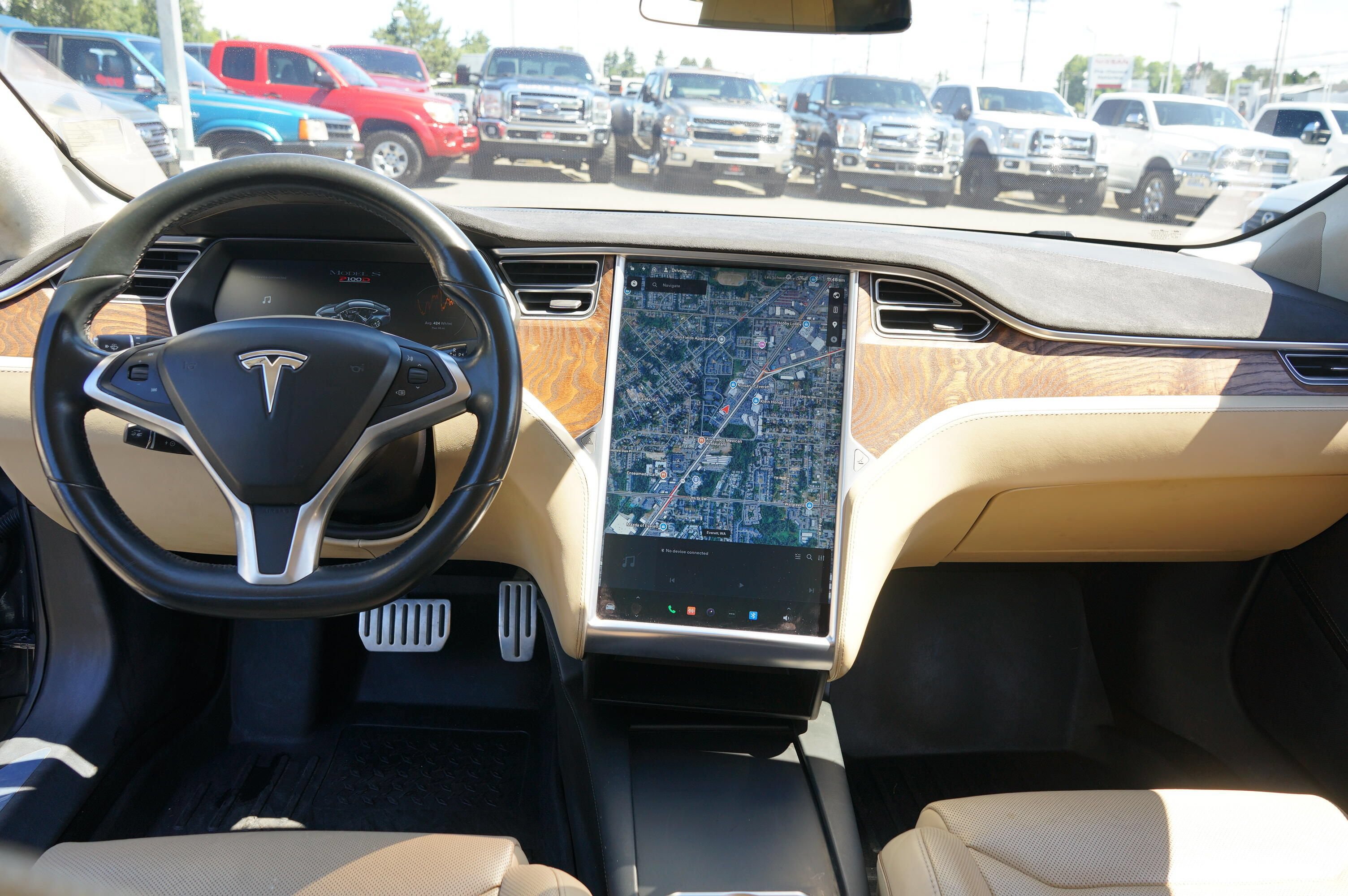Used 2016 Tesla Model S P100D AWD/4WD image 16