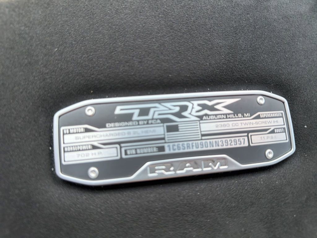 Used 2022 RAM 1500 TRX w/ TRX Level 2 Equipment Group AWD/4WD image 31