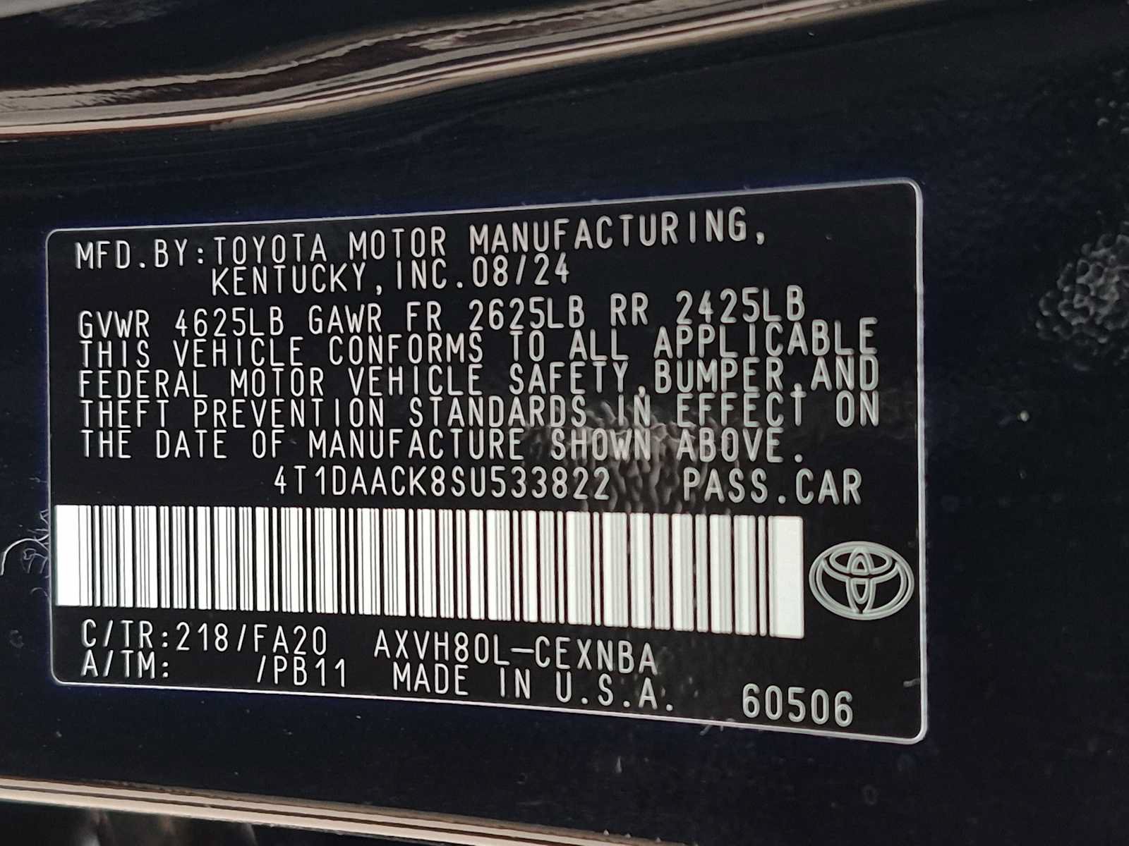 Used 2025 Toyota Camry LE w/ Convenience Package FWD image 32