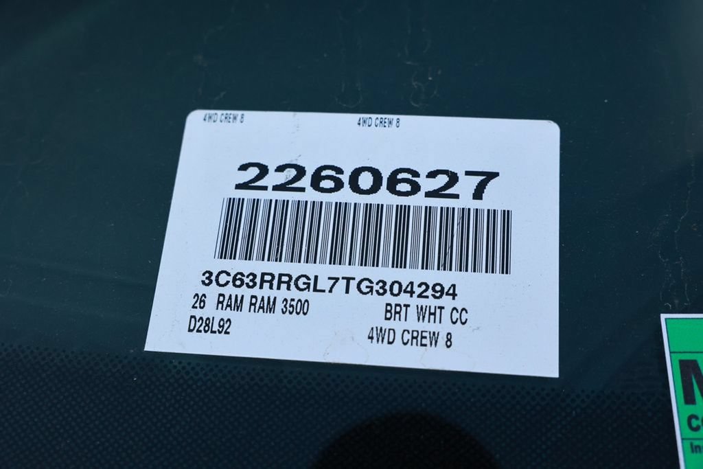 New 2026 RAM 3500 Tradesman AWD/4WD image 37