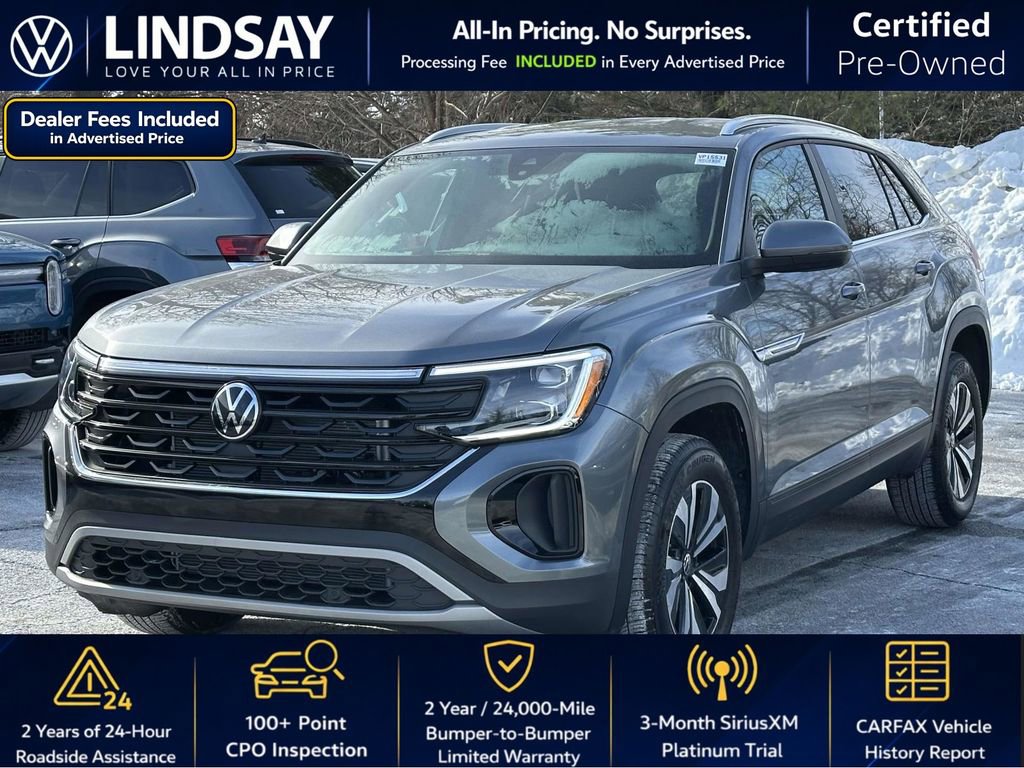 Certified 2025 Volkswagen Atlas Cross Sport SE AWD/4WD image 4