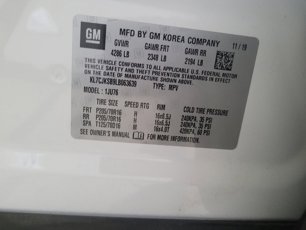 Used 2020 Chevrolet Trax LS w/ Tint and Cruise Package FWD image 33