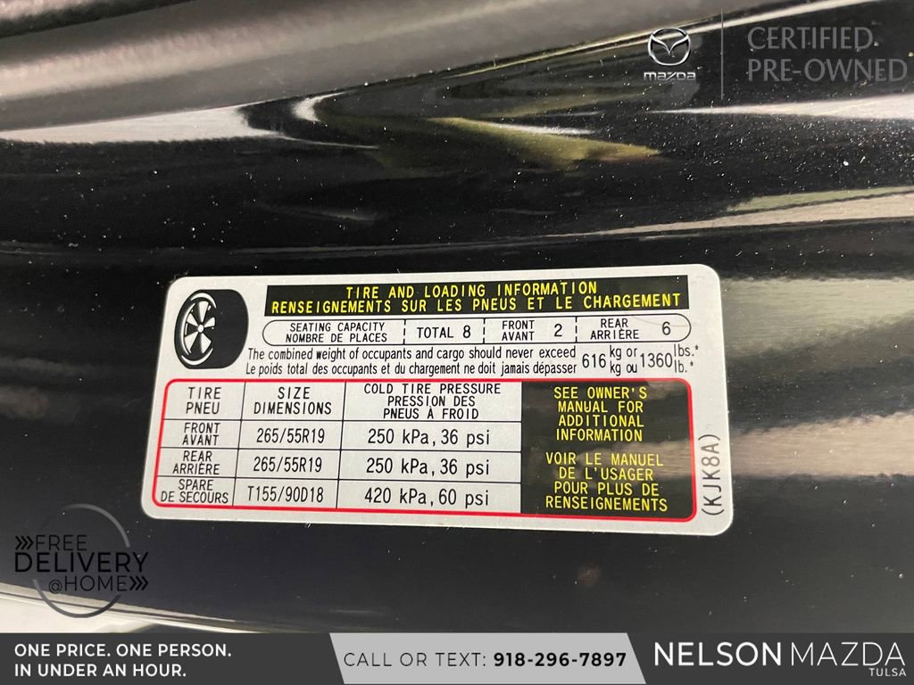 Certified 2025 MAZDA CX-90 3.3 Turbo w/ Select Package image 57