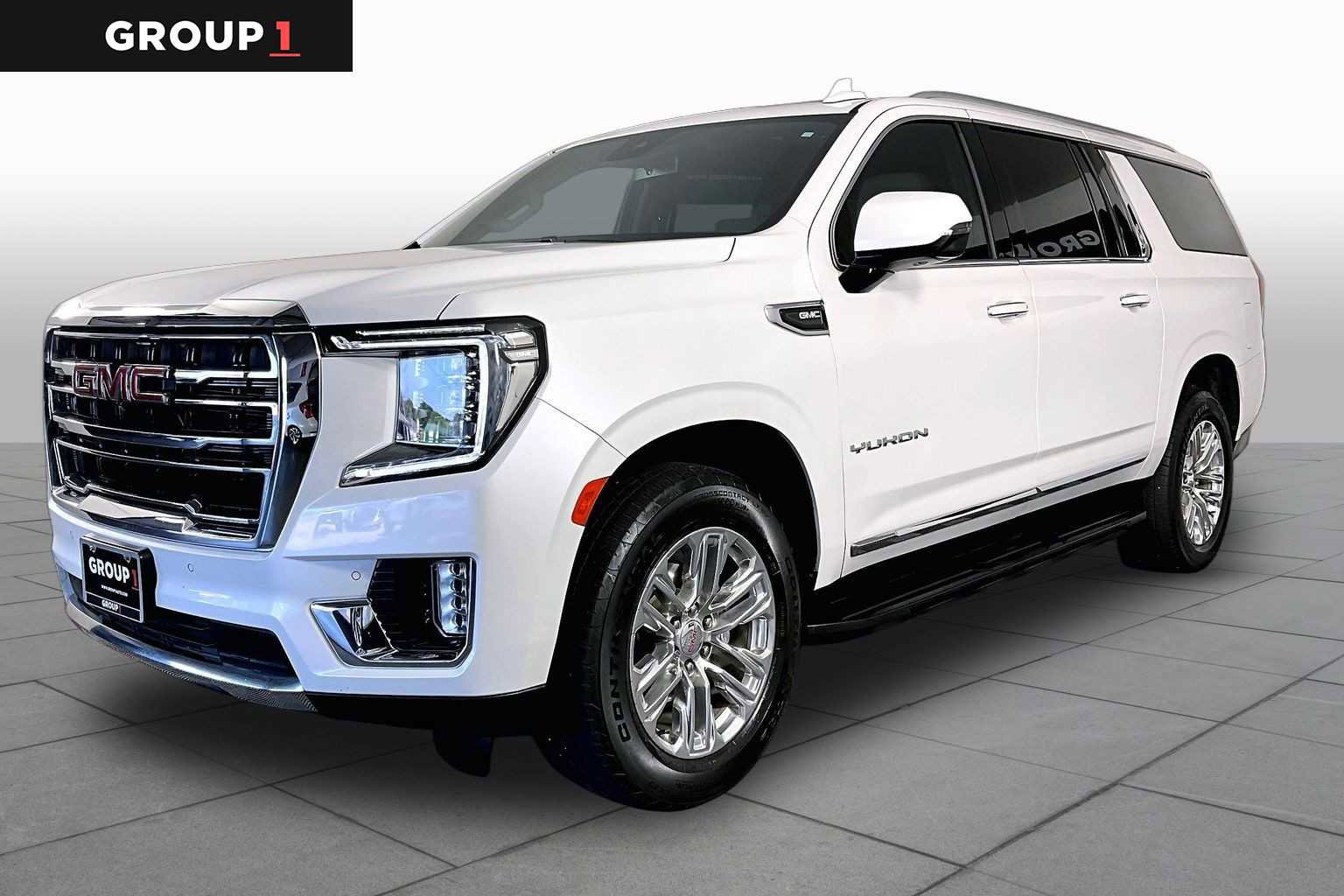 Certified 2023 GMC Yukon XL SLT w/ SLT Premium Package AWD/4WD image 1