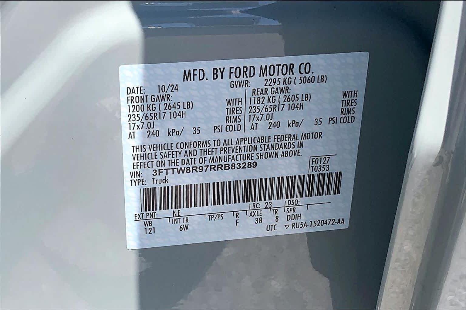 Certified 2024 Ford Maverick Tremor w/ Tremor Off-Road Package AWD/4WD image 32