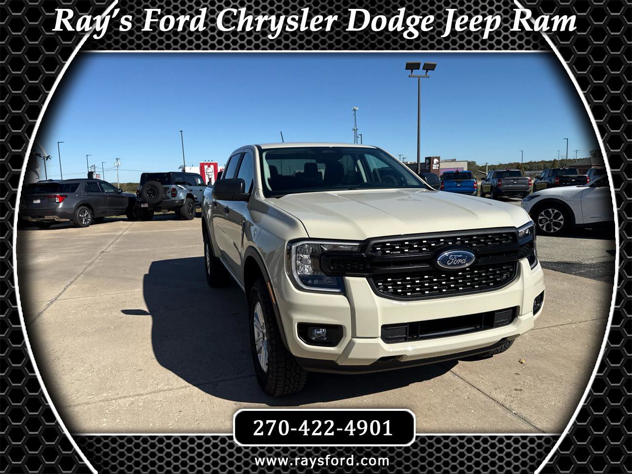 New 2025 Ford Ranger XL w/ Trailer Tow Package