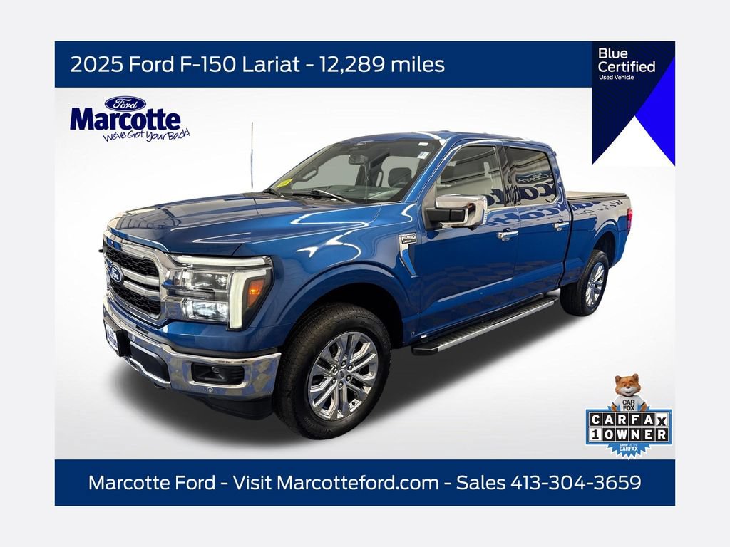 Certified 2025 Ford F150 Lariat w/ Equipment Group 502A High